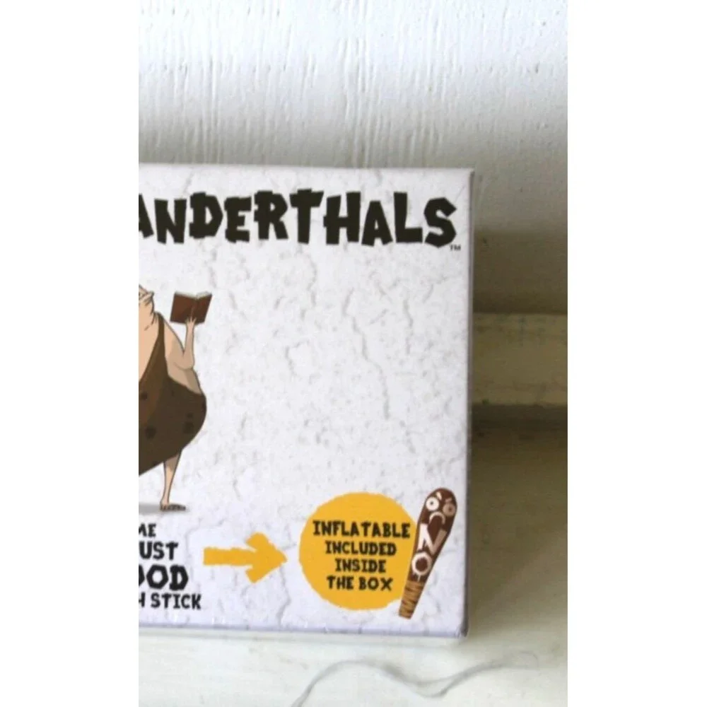 Poetry For Neanderthals Word Card Game 7+ New Sealed Family Fun Game